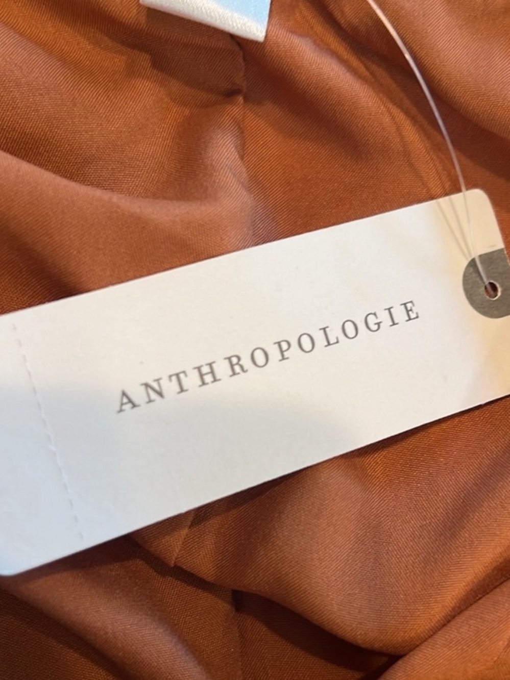 ANTHROPOLOGIE HUTCH Pleated Halter Keyhole Open Back Swing Mini Dress Vacation - Picture 8 of 12